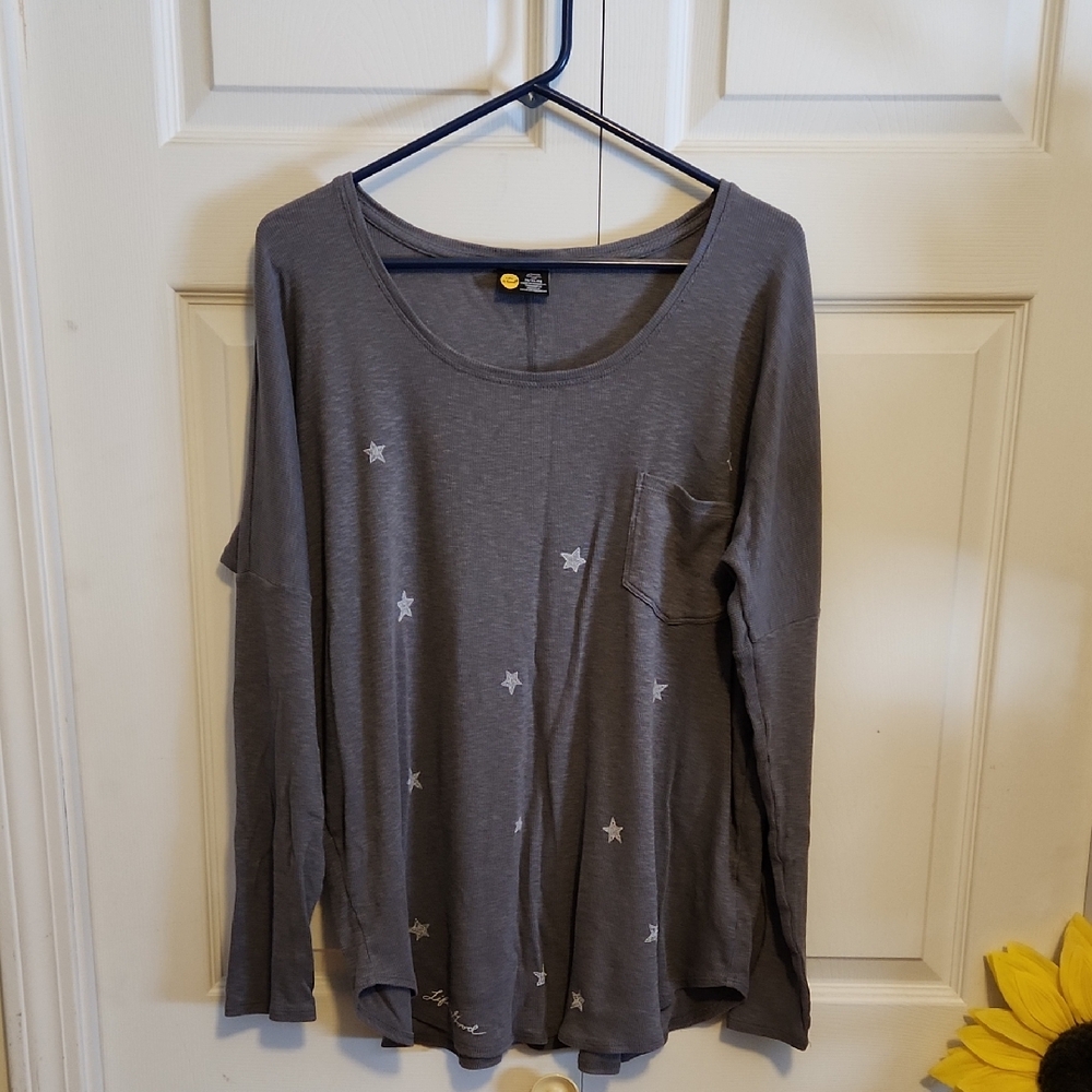 Life Is Good Long Sleeve Stars Tee XL